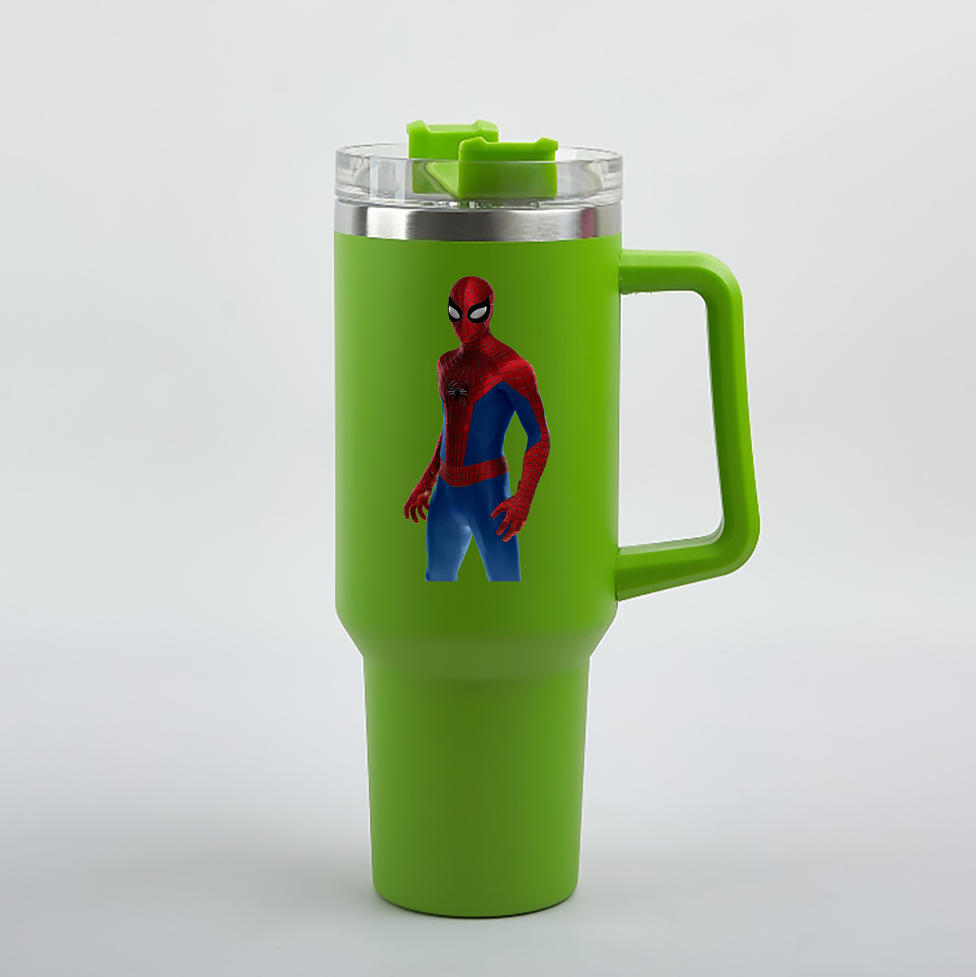 （画像用） Spider Man スパイダーマン 1200mL車用タンブラー（カラープリント）